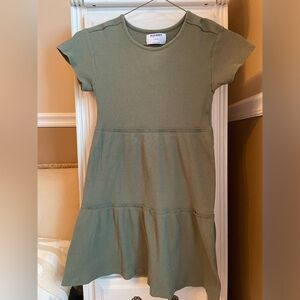 Old Navy Casual Olive Green Kids Dress
